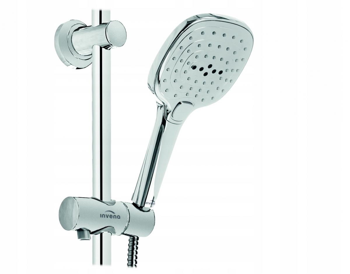 INVENA DESZCZOWNIA ROTONDA BIAŁA, KWADRATOWA