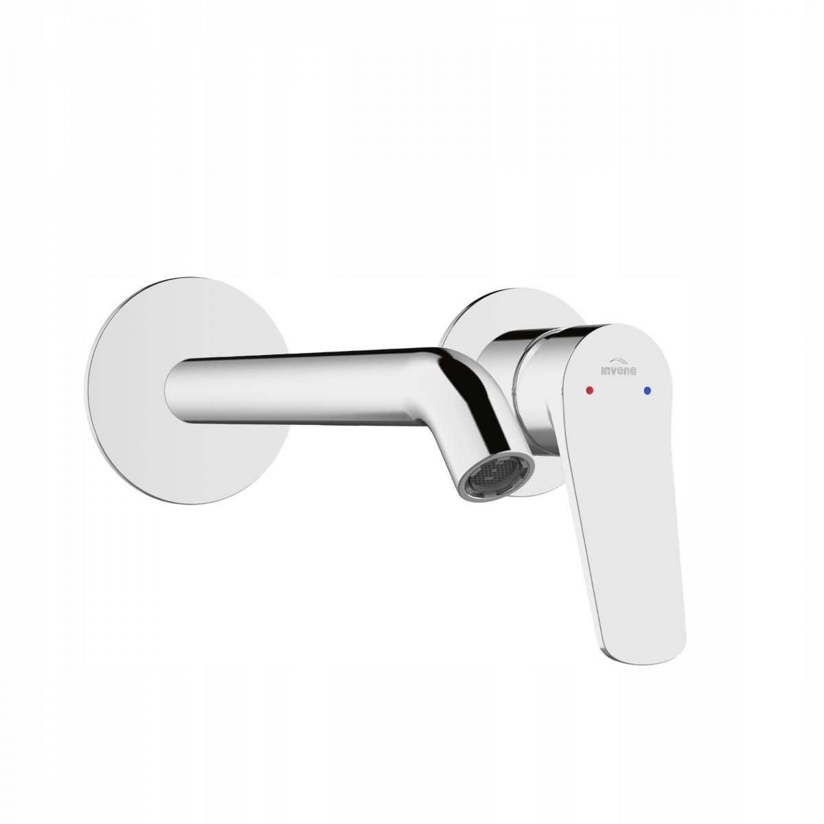 INVENA BATERIA UMYWALKOWA PODTYNKOWA ALONIA INVENA TREND, CHROM