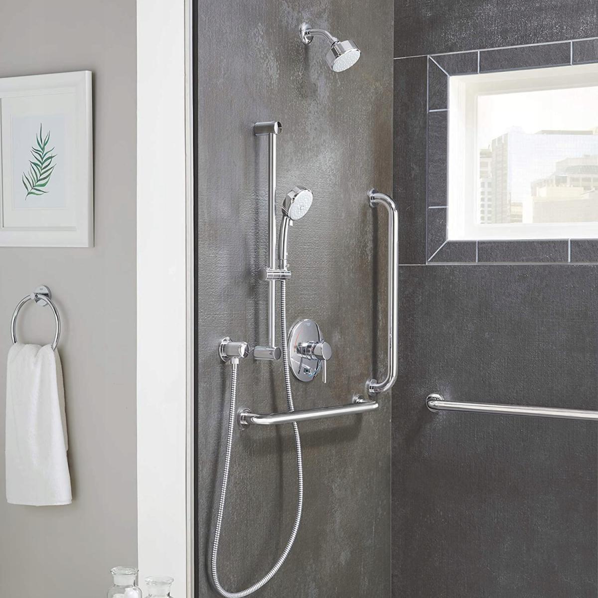 GROHE Uchwyt wannowy GROHE Essentials metalowy chrom