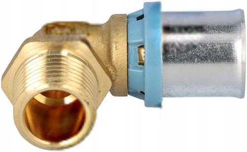 Kolano podłączeniowe PURMO CLEVERFIT z gwintem zewnetrznym 20x1/2 GZ