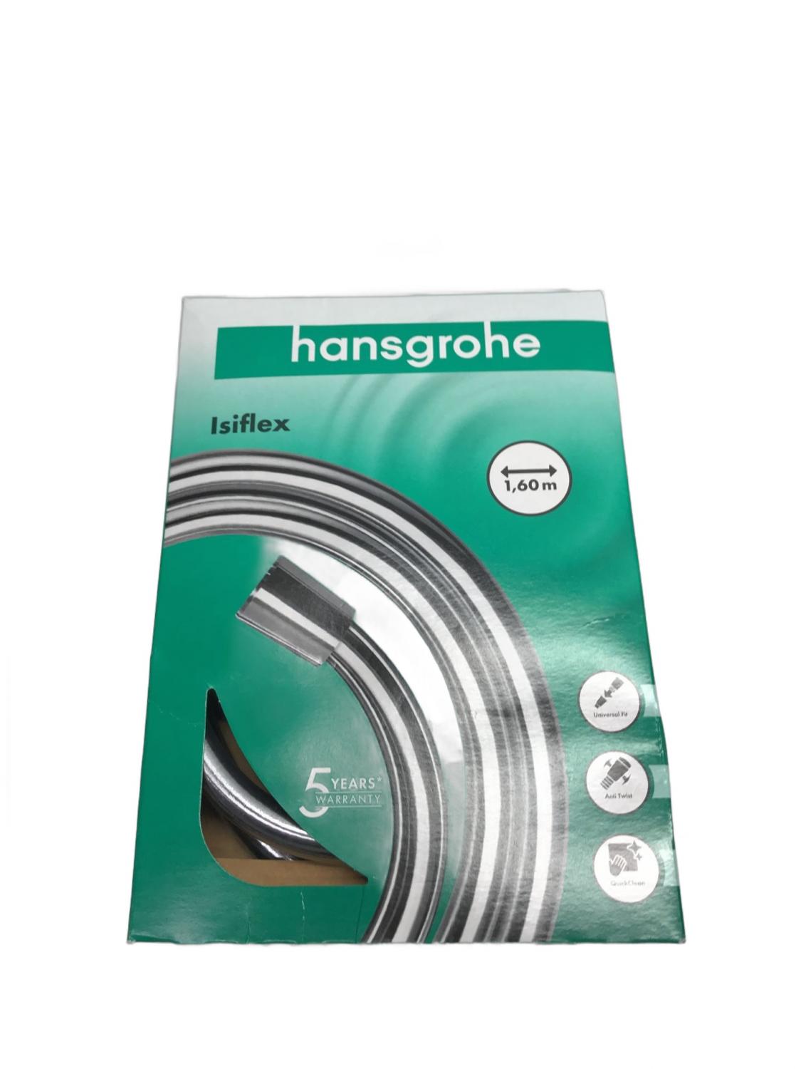 HANSGROHE Wąż prysznicowy HANSGROHE Isiflex 1600 mm DN 15 chrom