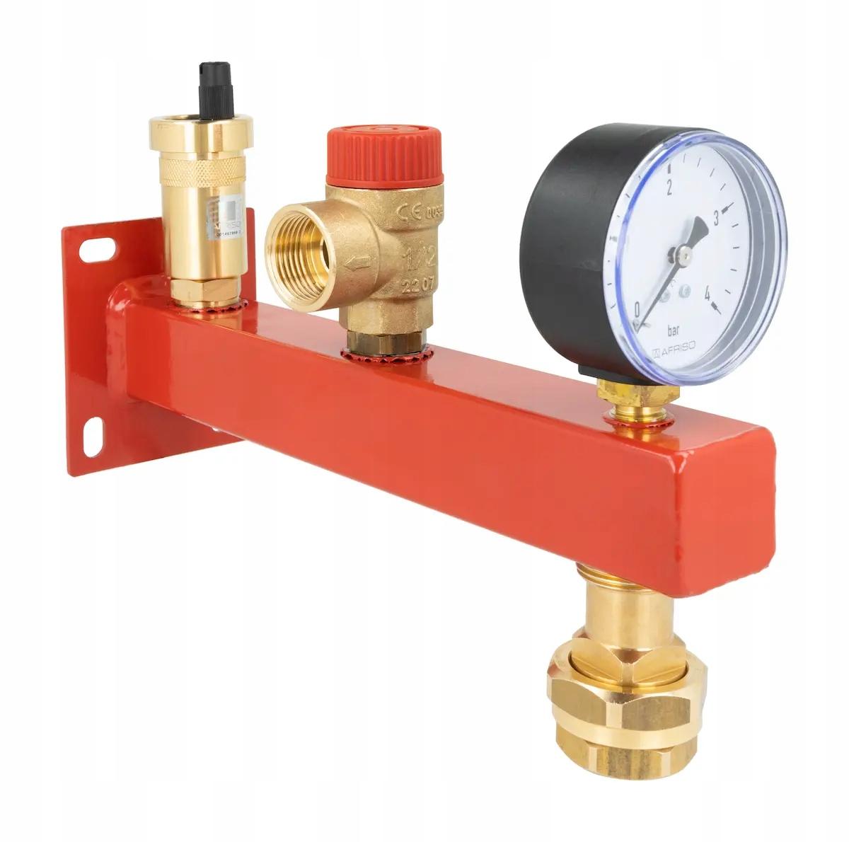 Grupa bezpieczeństwa Afriso BSS do instalacji C.O 9061100 szybkozłącze 48h