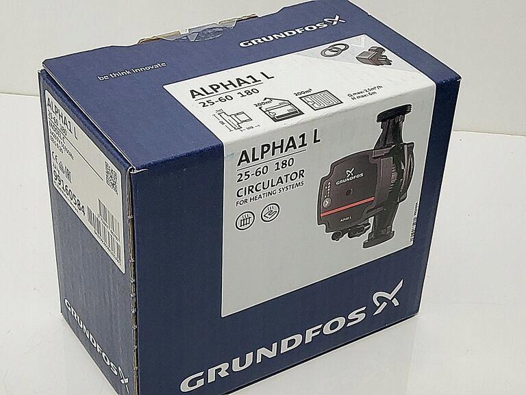 Pompa obiegowa GRUNDFOS Alpha1 L 180 25-60 230V 6H 48h
