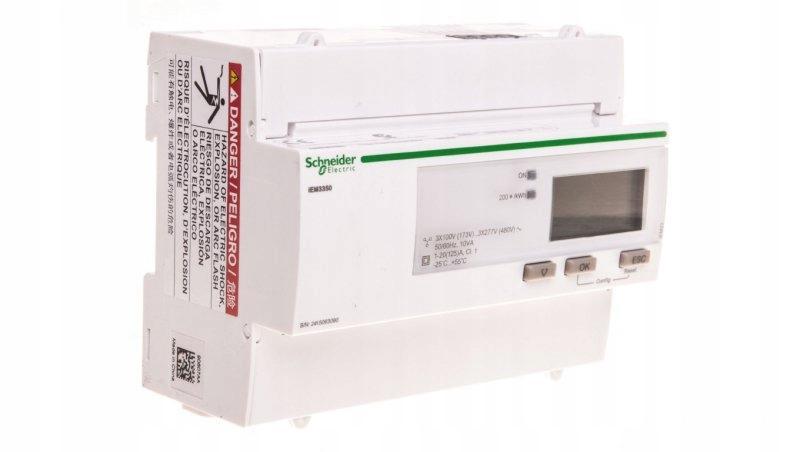 SCHNEIDER ELECTRIC Licznik energii trójfazowy 125A kl 1 Modbus