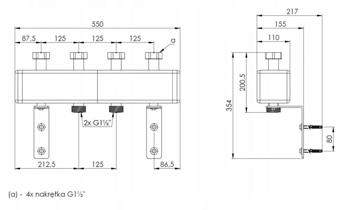 AFRISO Grupa pompowa APH KSV 3 obiegi z mieszaczem bez mieszacza PrimoTherm