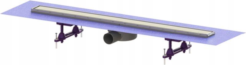 KESSEL Odpływ liniowy prysznicowy Linearis Compact L=850 odpł boczny z matą