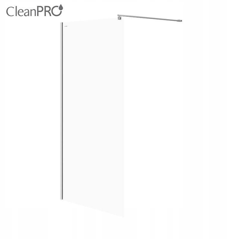 Kabina prysznicowa Walk-In Mille chrom 100 x 200 szkło transparentne