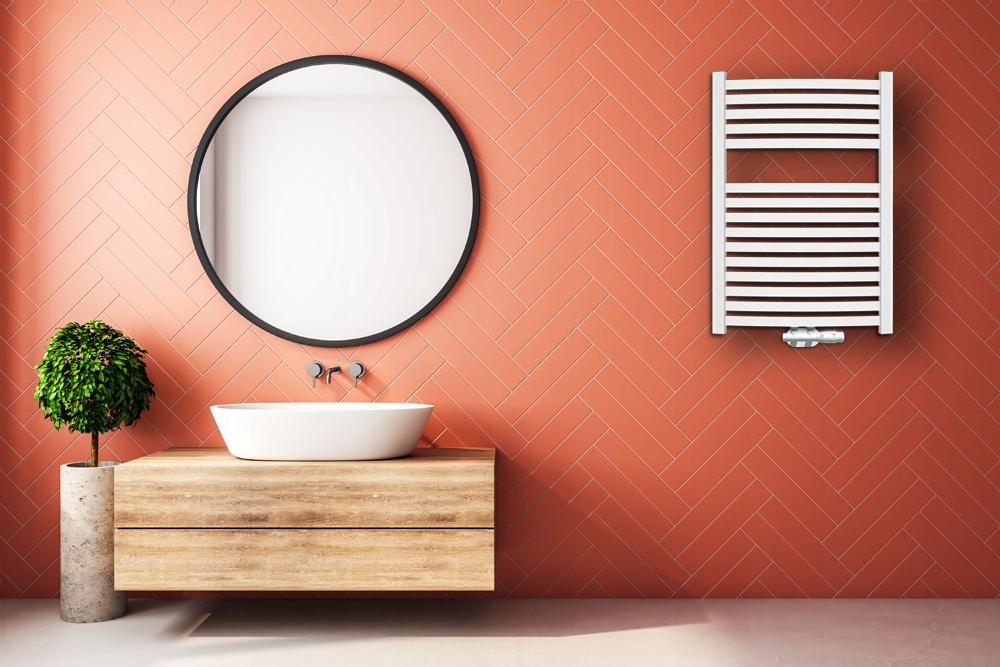 INVENA GRZEJNIK ŁAZ. 540X800 + KPL. DUOPLEX + MASKOWNICA PODW. - BIAŁY