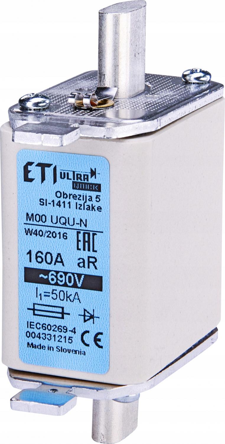 ETI Wkładka topikowa ultraszybka M00UQU-N/63A/690V