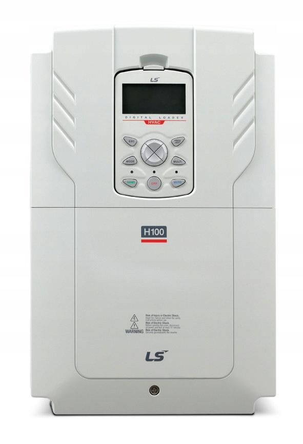 Falownik LSIS serii H100 (HVAC). Zasilanie 3x400V AC, wyjście 3x400V AC. LS
