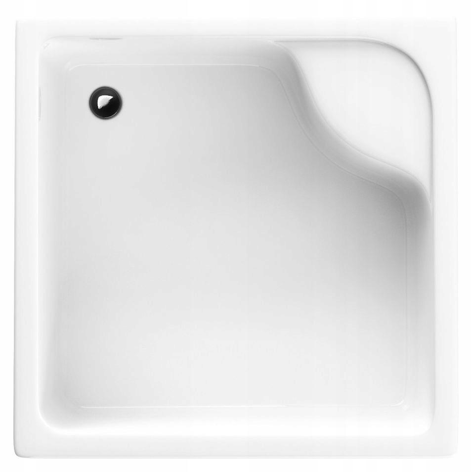 SCHEDPOL Brodzik akrylowy Doris Standard Plus 80x80x28 cm kwadratowy