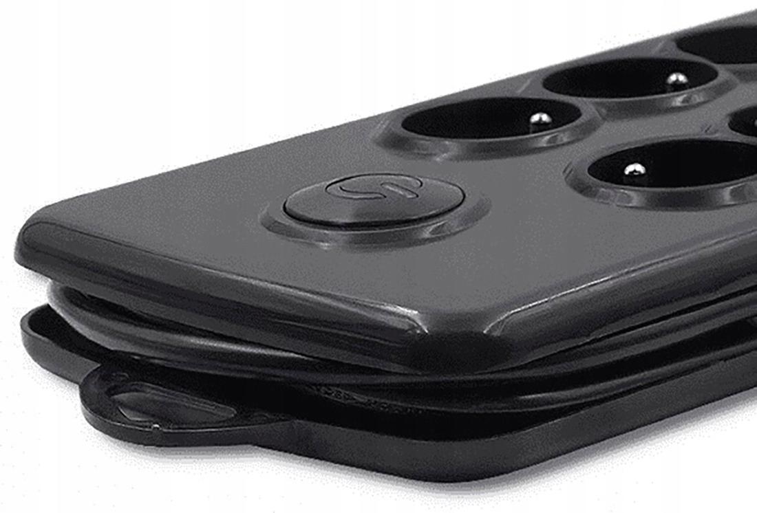 QOLTEC Listwa antyprzepięciowa Quick Switch 8 gniazd 2.5m