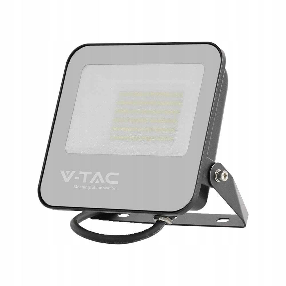 V-TAC Projektor LED V-TAC 50W 185Lm/W czarny VT-4456 4000K 9250lm