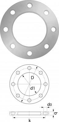 KAN-therm Kołnierz stalowy PN16 - 75 DN65