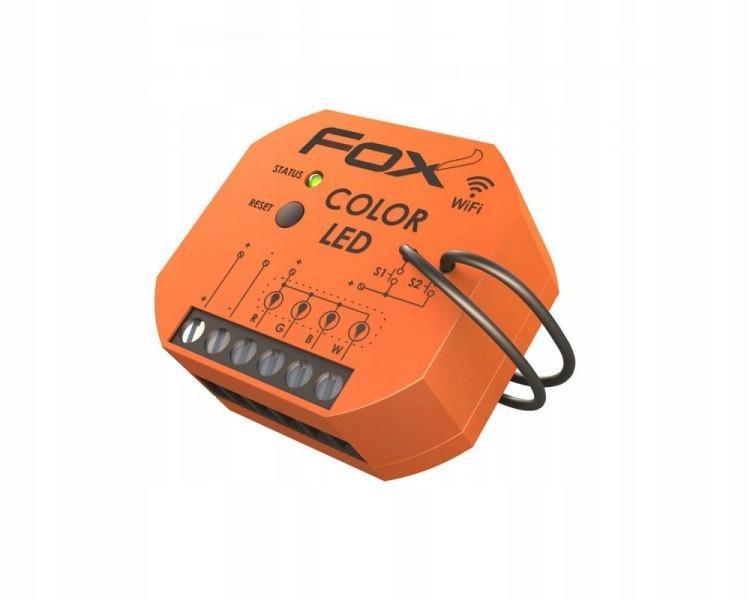 F&F STEROWNIK OŚWIETLENIA KOLOROWEGO (RGBW) LED 12/24V Wi-Fi Color LED FOX
