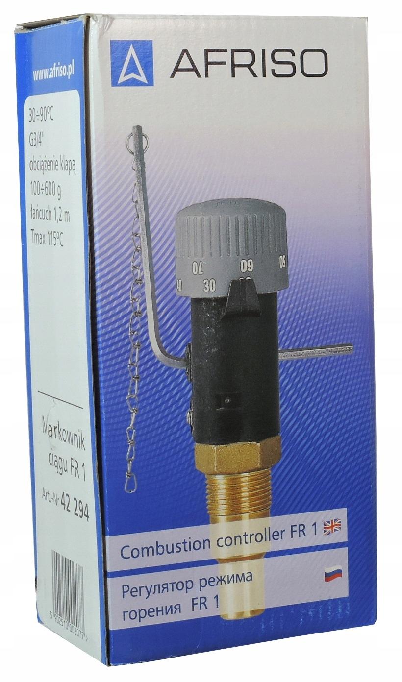 Miarkownik ciągu FR1 30-90°C, 3/4 GZ
