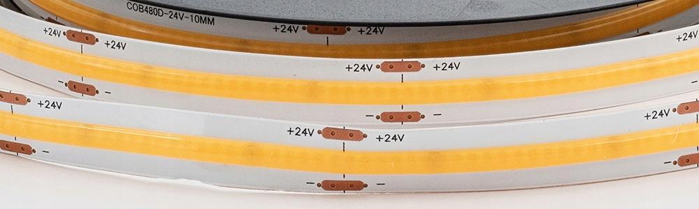 Taśma LED NEXTEC ST, 24V, COB, 18W, 784 LED, IP20, RGB+3000K, 5m, 12mm