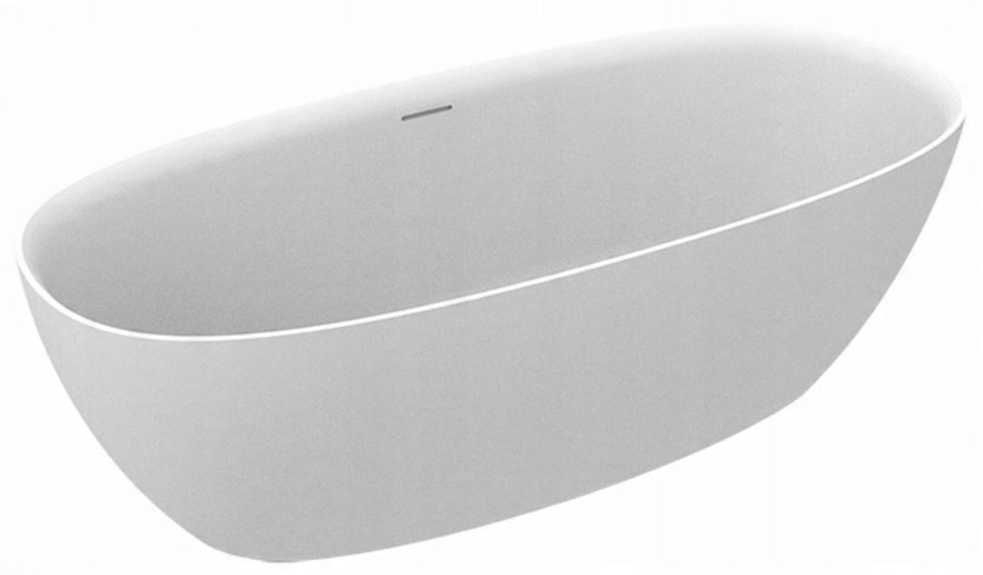 Wanna wolnostojąca ARIANE 165x75cm Biały ROCA