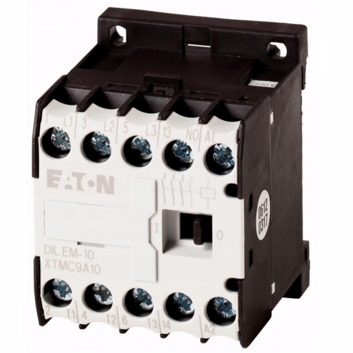 EATON Stycznik AC-3/I=9A P=4kW/ 1Z 0R DILEM-10(24V50/60HZ)