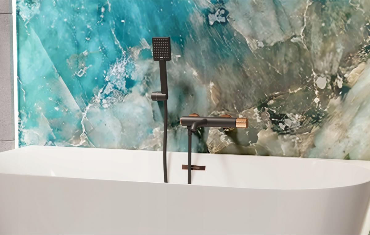 INVENA BATERIA WANNOWA MOONLIGHT INVENA TREND CZARNA / ROSE GOLD