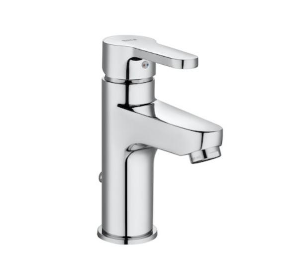 Bateria umywalkowa wysoka ROCA CARMEN 2-uchwytowa 1-otworowa mosiężna chrom