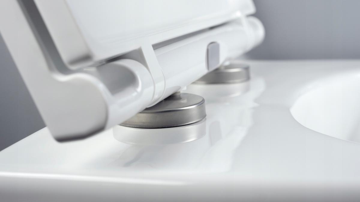 Zestaw WC podtynkowy 6 w 1 Jaśmin, biały + deska + stelaż + przycisk chrom