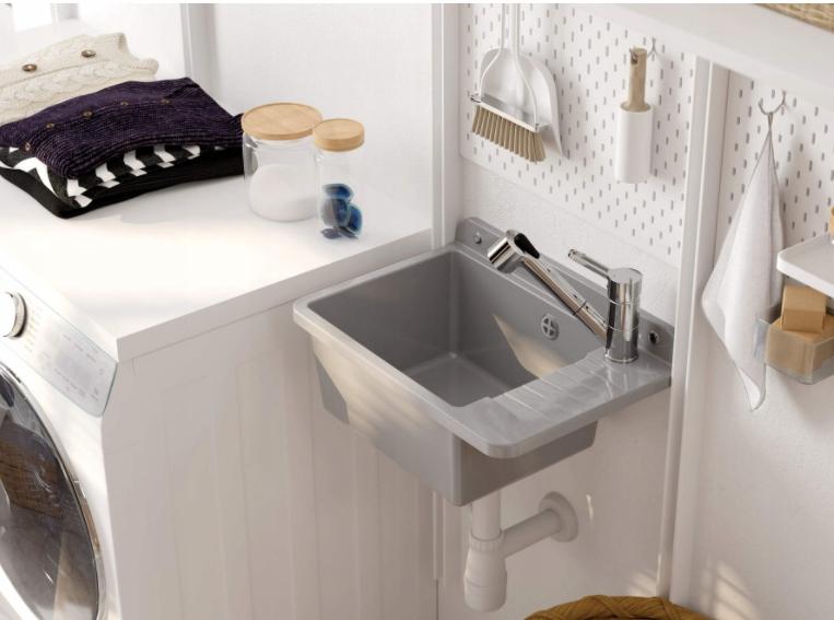 DEANTE Bateria kuchenna Narcyz z wyciąganą wylewką, chrom