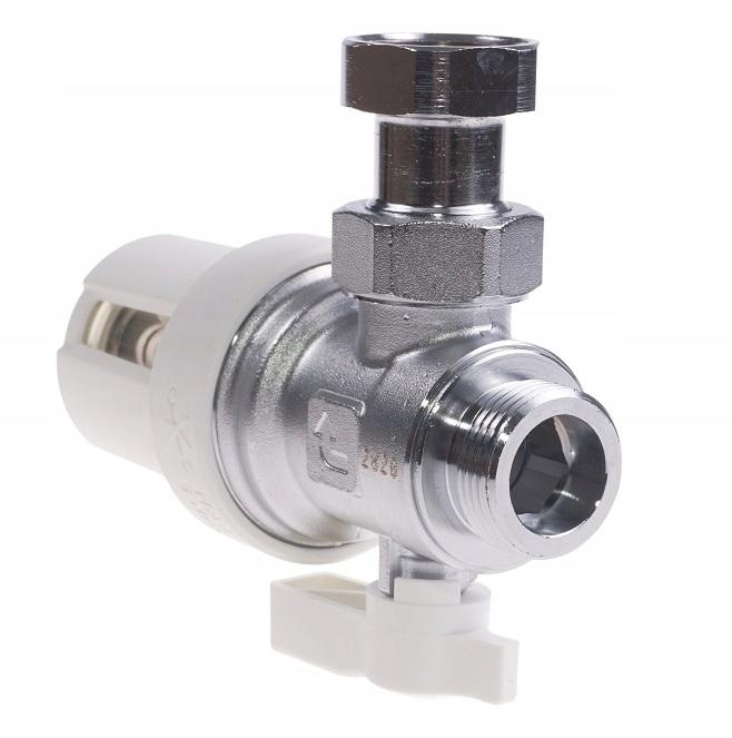 Caleffi XS - urządzenie filtrujące z magnesem do montażu pod kotłem