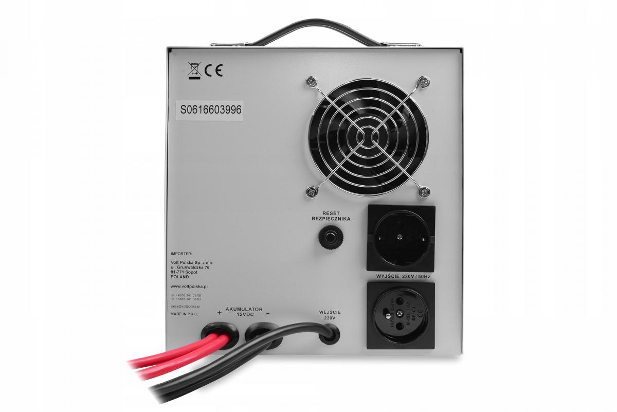 VOLT Zasilacz awaryjny SINUS PRO 2000 E 12/230V (1250/2000W)