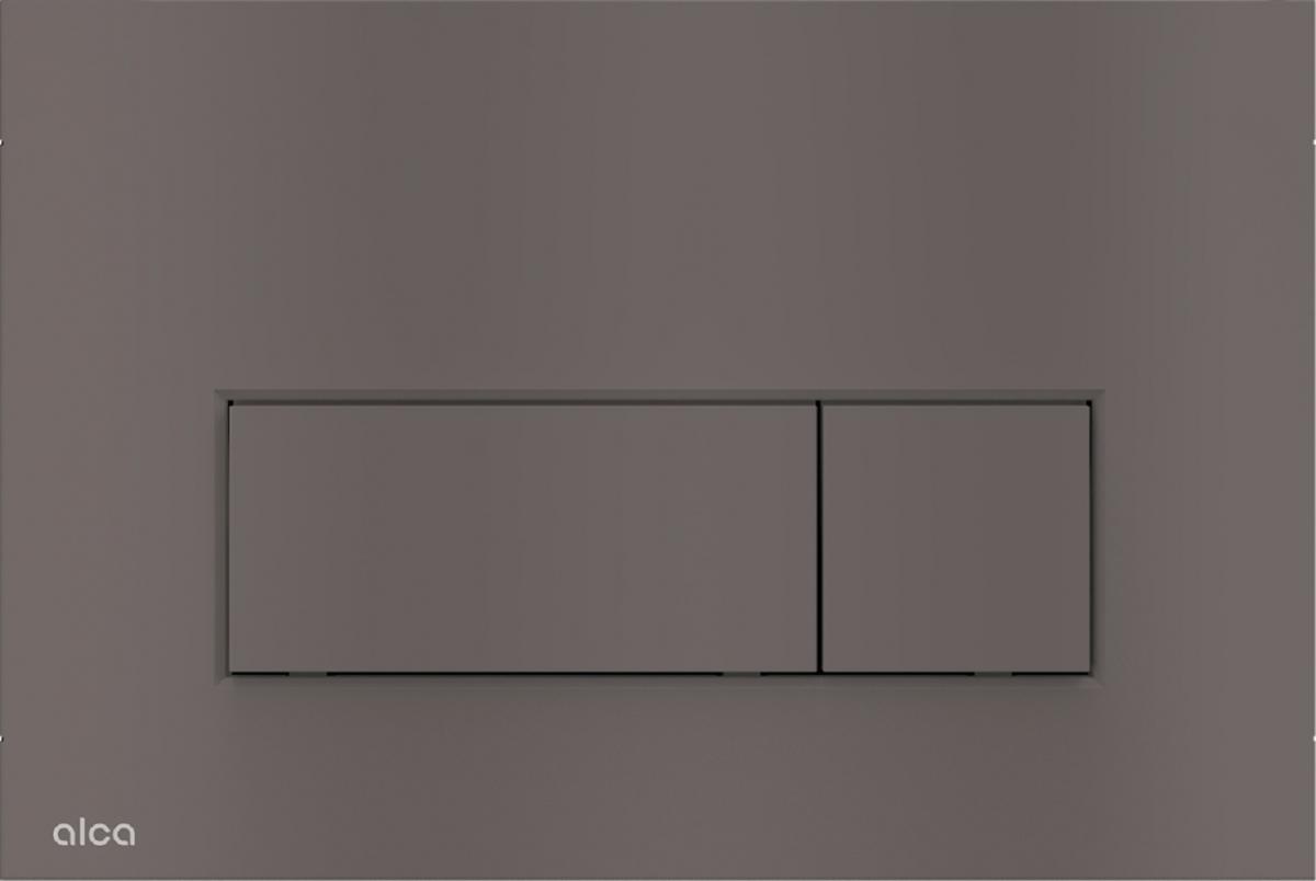 Przycisk sterujący ALCADRAIN THIN do systemów podtynk gun metal mat