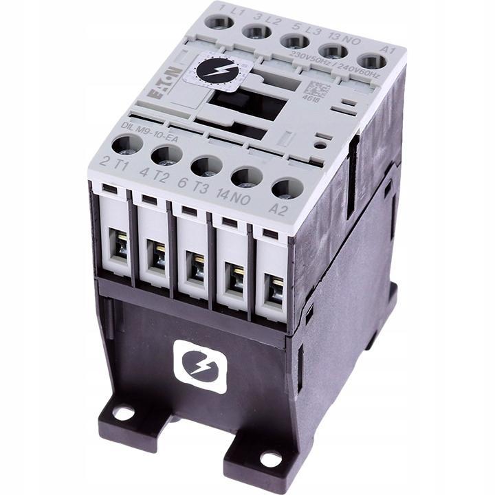 EATON Stycznik 4kW/400V, sterowanie 230VAC DILM9-10-EA(230V50HZ,240V60HZ)