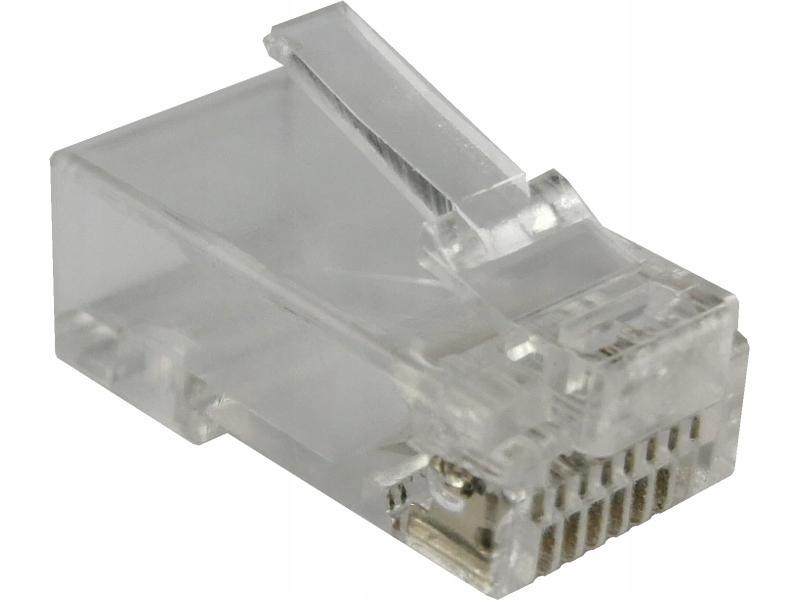A-LAN Wtyk przelotowy RJ45 UTP kat.6 (op.100 szt) ALANTEC