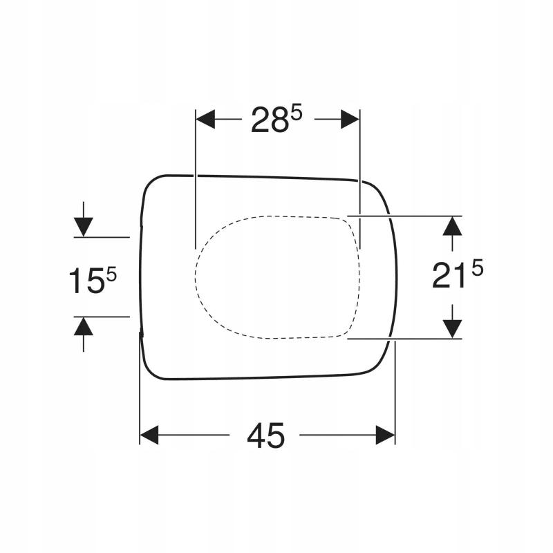 GEBERIT Deska sedesowa SELNOVA COMPACT antybakteryjna 502.898.00.1 48h