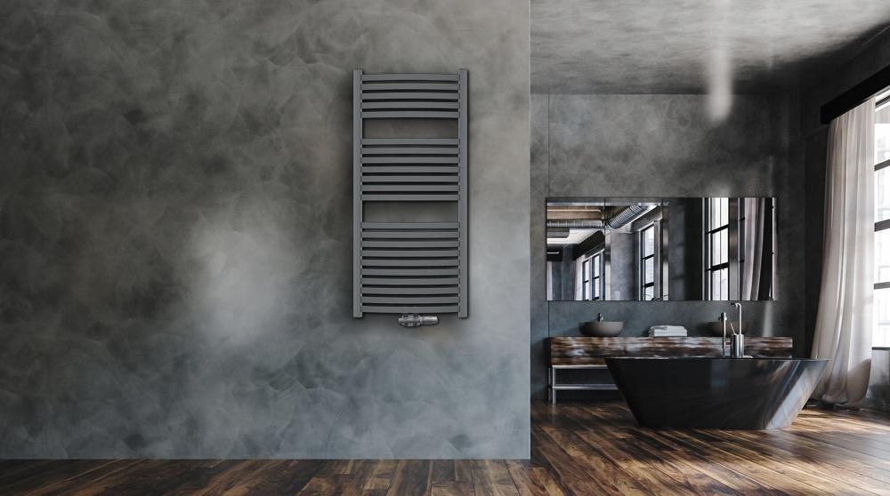 INVENA GRZEJNIK ŁAZ. 540X1200 + KPL. DUOPLEX + MASKOWNICA PODW. - GRAFITOWY