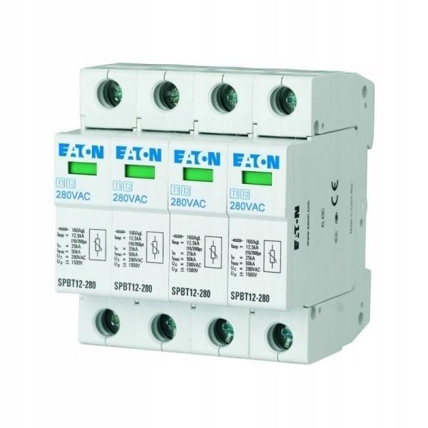 EATON Ogranicznik przepięć typ 1+2 (klasa B+C) SPBT12-280/4