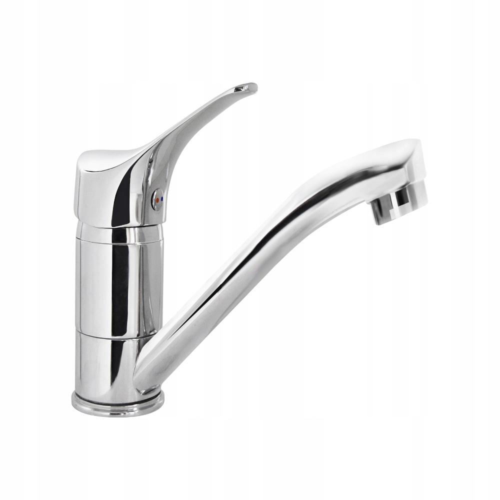 Bateria umywalkowa Deante Joko chrom, stojąca z ruchomą wylewką 48h