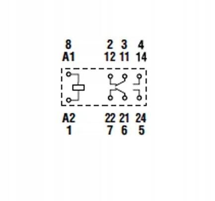 FINDER 46.61.8.230.0040 Przekaźnik 1P 16A 230V AC