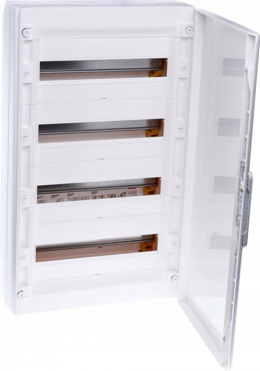 LEGRAND Rozdzielnica natynkowa XL3 125 drzwi białe (72 modułowa)