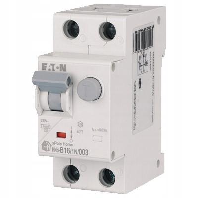 EATON Wyłącznik kombinowany 6kA typ A HNB-B16/1N/003-A