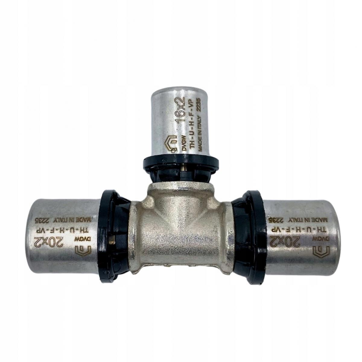 Trójnik redukcyjny PURMO CLEVERFIT 20x16x20