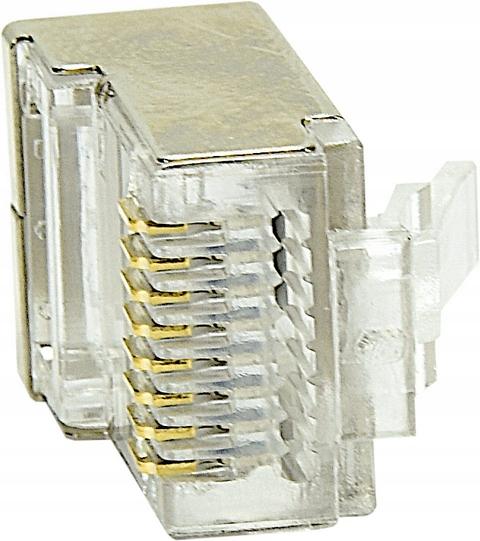 A-LAN Wtyk przelotowy RJ45 STP kat.5e (op.100 szt) ALANTEC