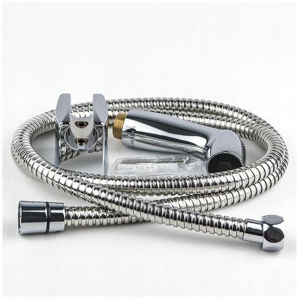 Zestaw prysznicowy higieniczny KLUDI BOZZ chrom + wąż natryskowy i uchwyt