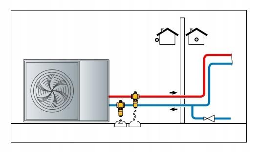 Zawór zabezpieczający przed zamarzaniem, wykonany z mosiądzu 1” (S)