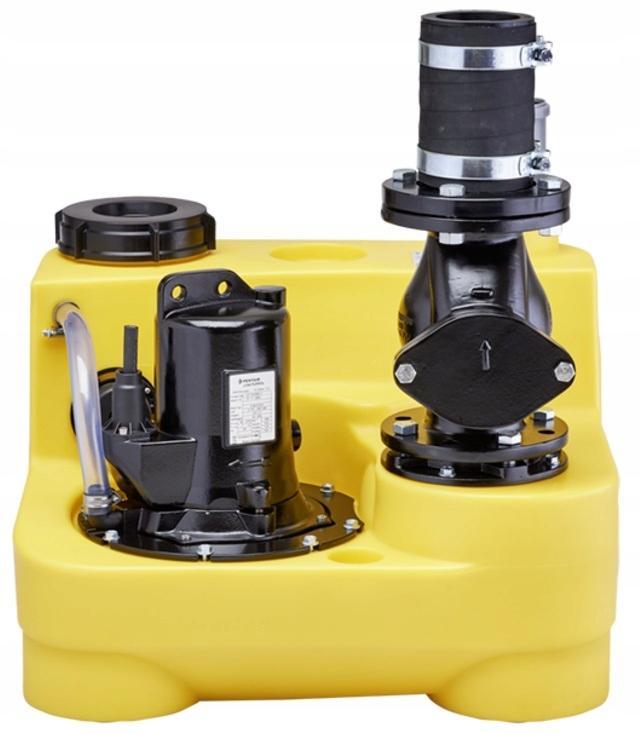 JUNG PUMPEN Wewnętrzna przepompownia ścieków COMPLI 400 C/W NRV