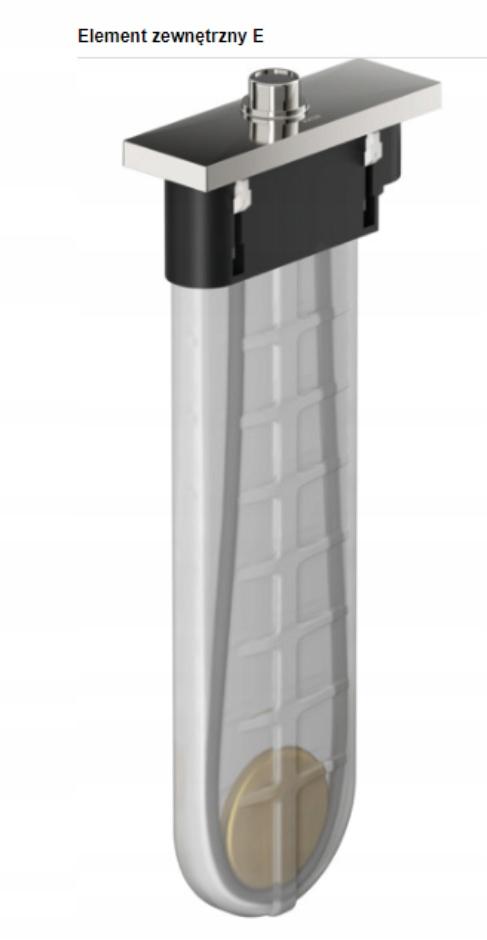 HANSGROHE sBox Element zewnętrzny E chrom