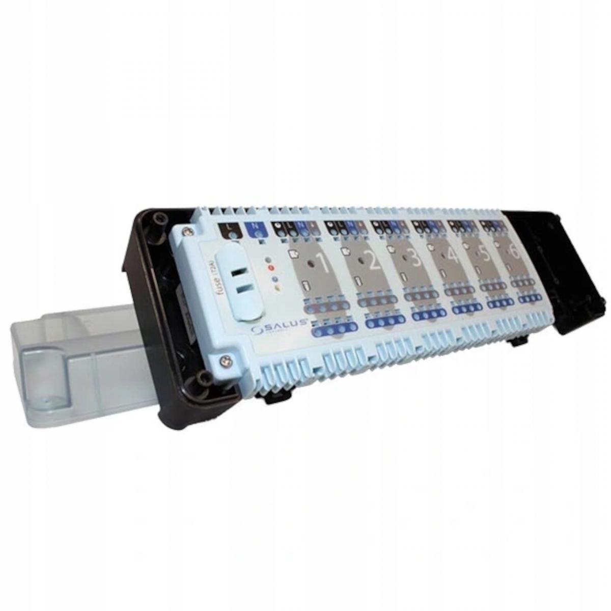 SALUS Salus przewodowa listwa sterująca KL06-M, 6 stref, 230 V