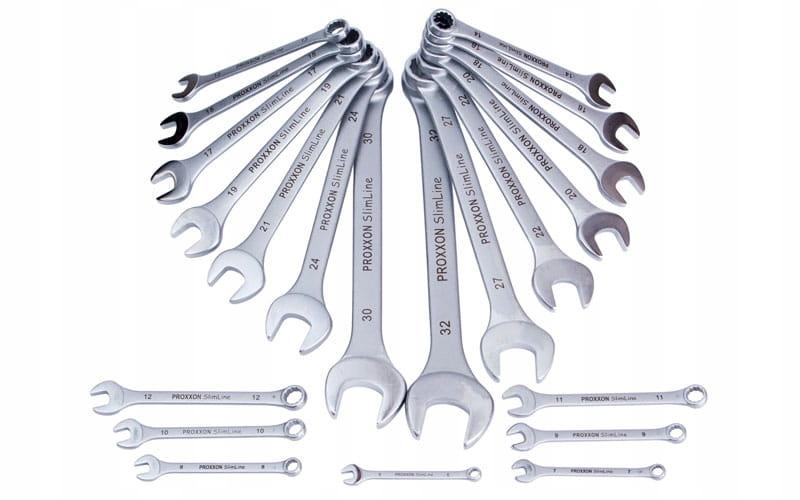 Zestaw kluczy płasko-oczkowych PROXXON [21 części]