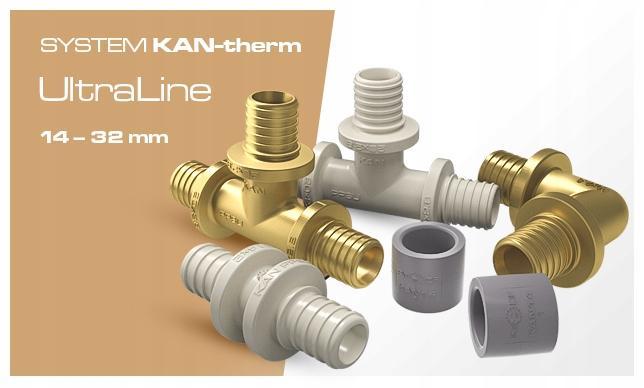 KAN-therm Kolano 90° mosiężne GZ ultraLINE - 25 R3/4