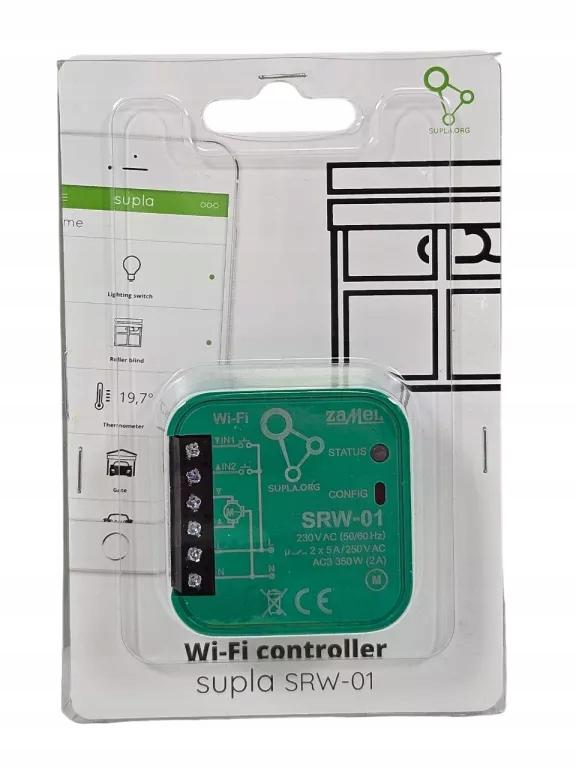 ZAMEL Sterownik rolet WI-FI typ: SRW-01, SUPLA