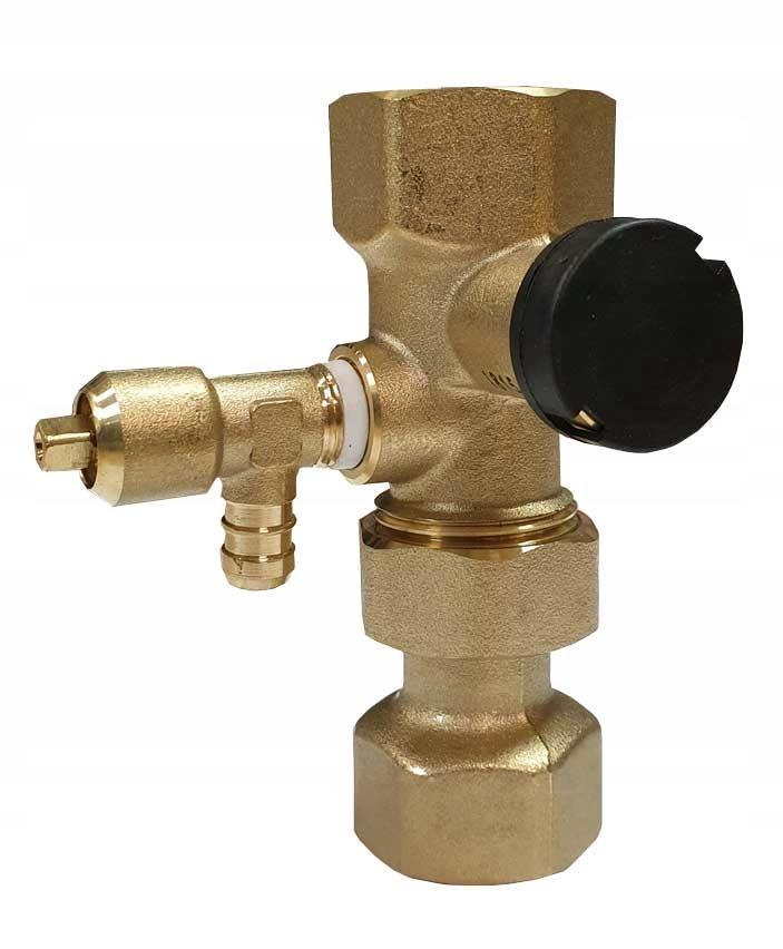 AFRISO Szybkozłącze ASK do naczynia wzbiorczego z zawor rewiz 2 x 3/4 c GW